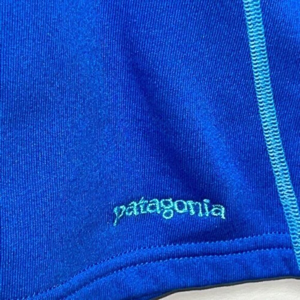 Patagonia Womens S 1 4 Zip Pullover Fleece Long Sleeve Thumbholes Polartec Sz M - Picture 3 of 5